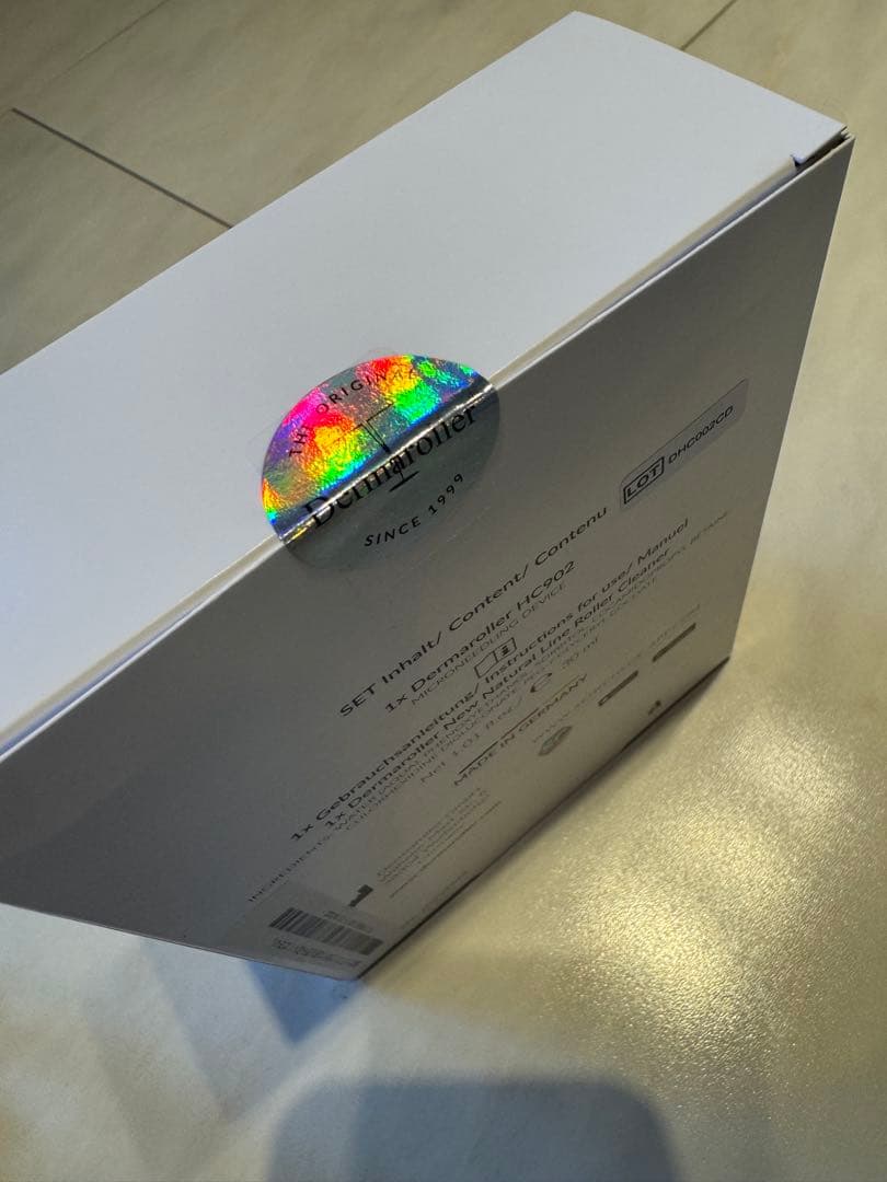 【未開封】Dermaroller HC902 & ローラークリーナー セット