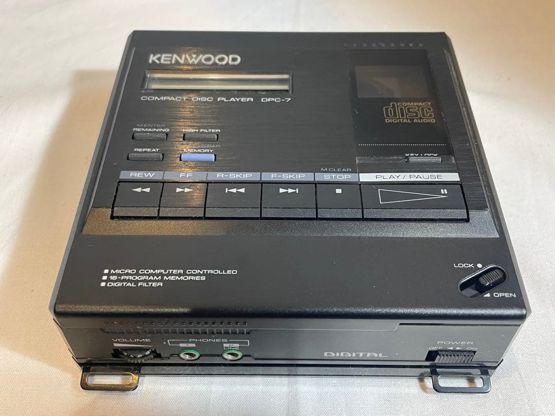 【ジャンク品】 KENWOOD DPC-7 CDプレーヤー