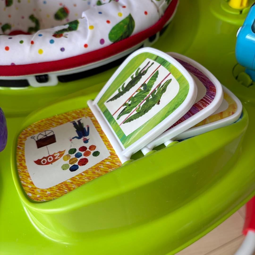 【美品】はらぺこあおむし　アクティビティジャンパー　ジャンパルー　日本育児