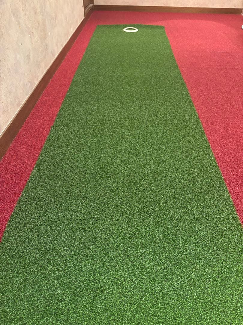 ゴルフ用高品質パターマット　人工芝