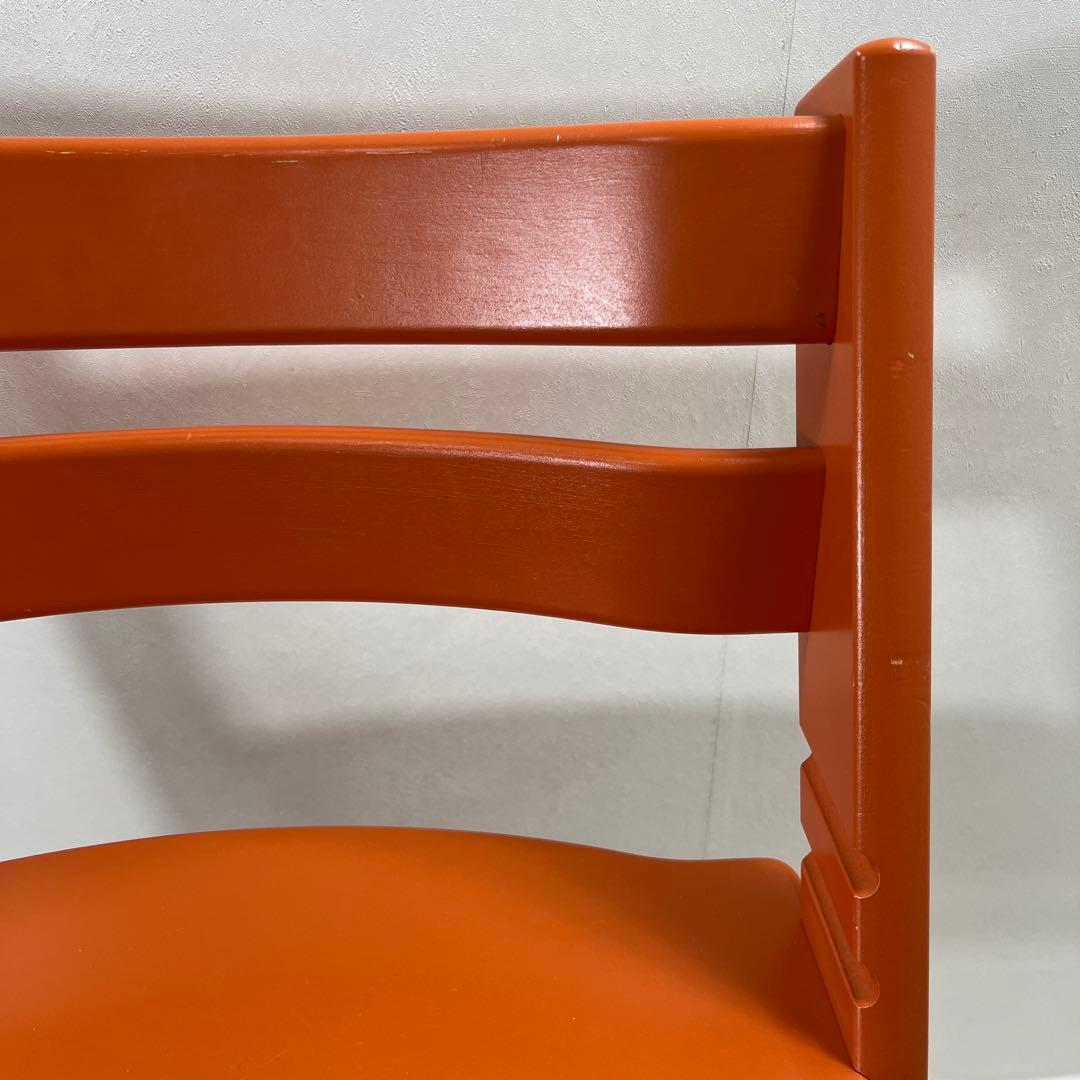 【希少】STOKKE Tripp Trapp No.4 テラコッタオレンジ