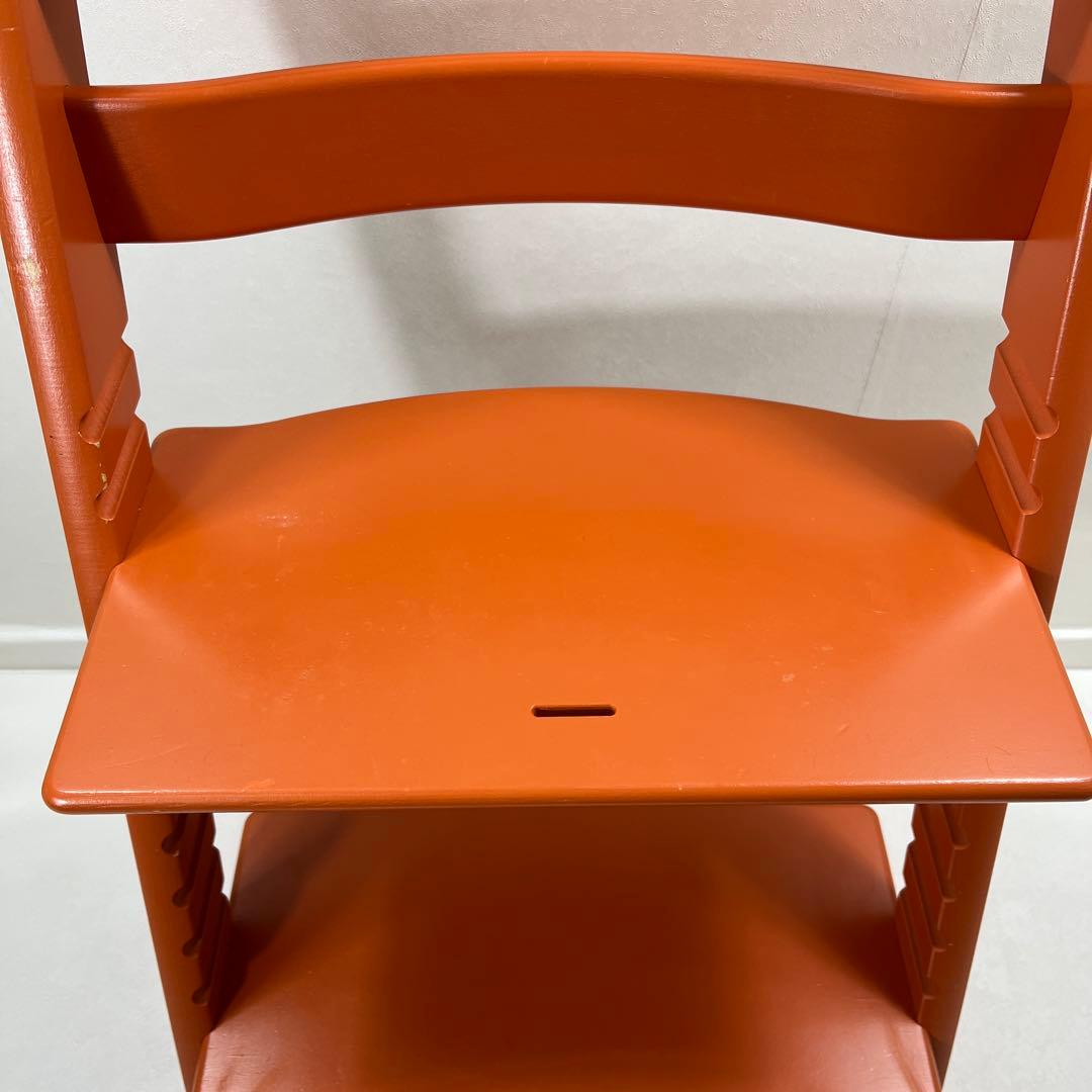 【希少】STOKKE Tripp Trapp No.4 テラコッタオレンジ