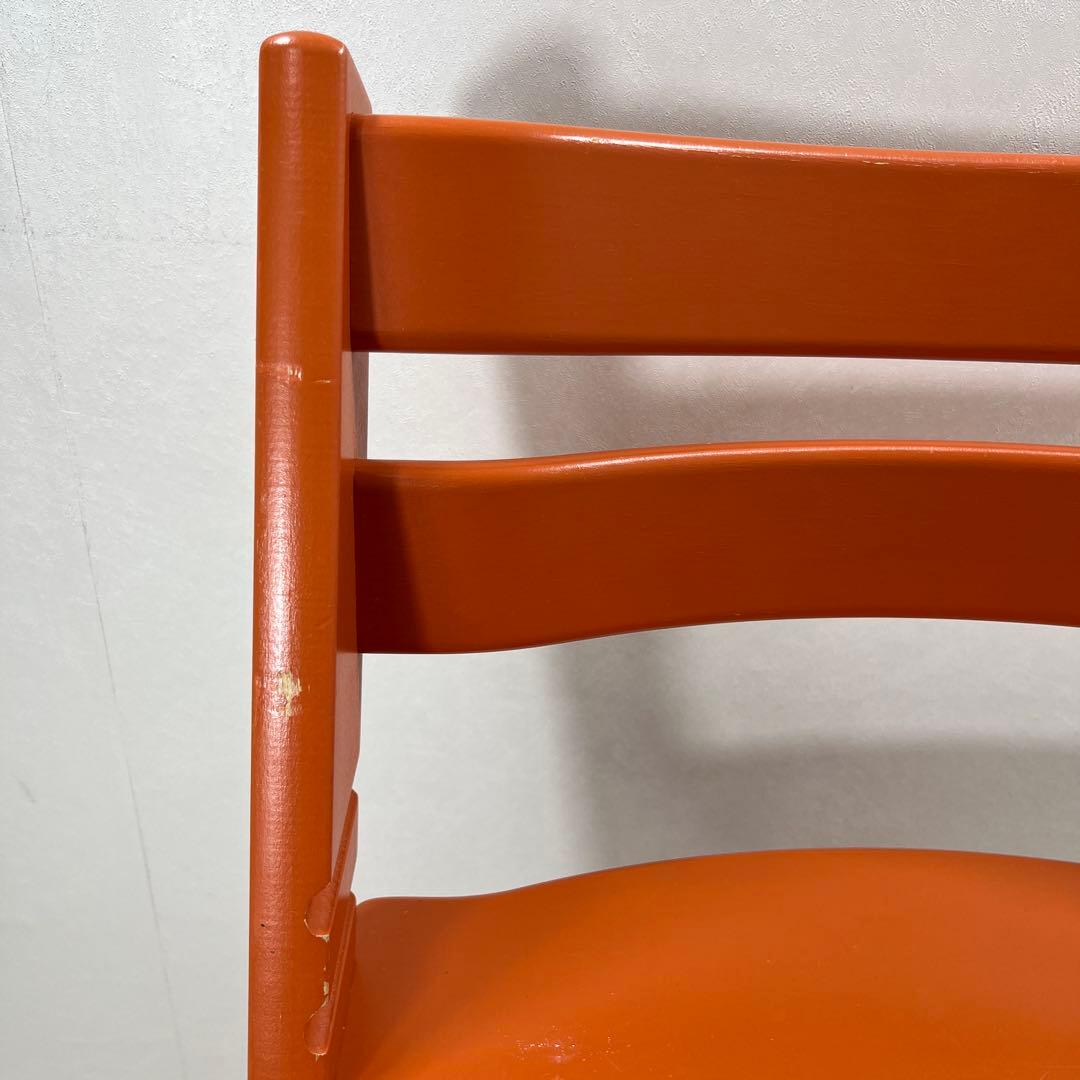 【希少】STOKKE Tripp Trapp No.4 テラコッタオレンジ