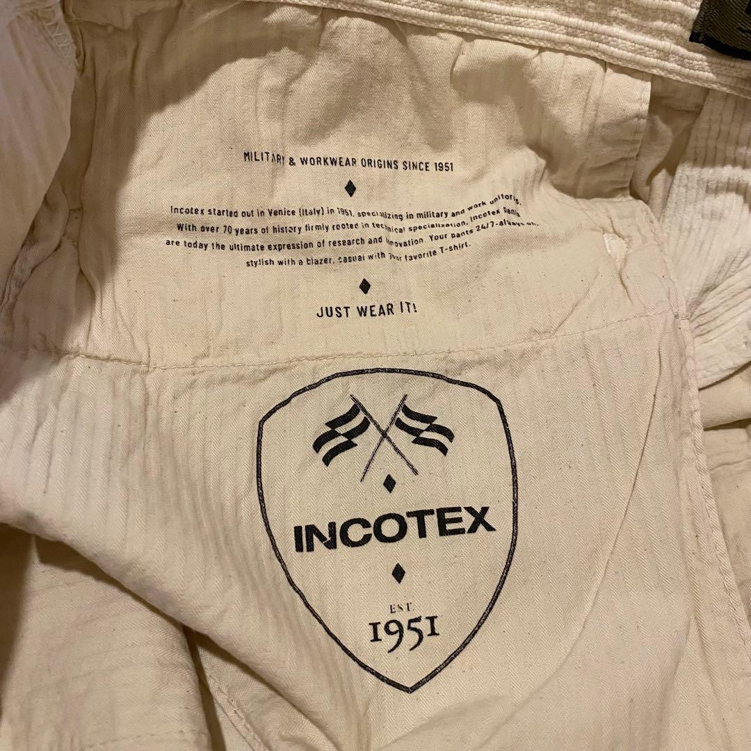 INCOTEX SLACKS ガーメントダイコーデュロイ 1SA100 32