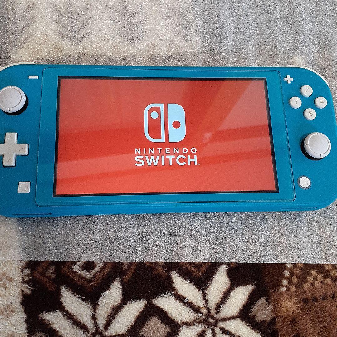 Nintendo Switch Lite ターコイズ　充電器+α
