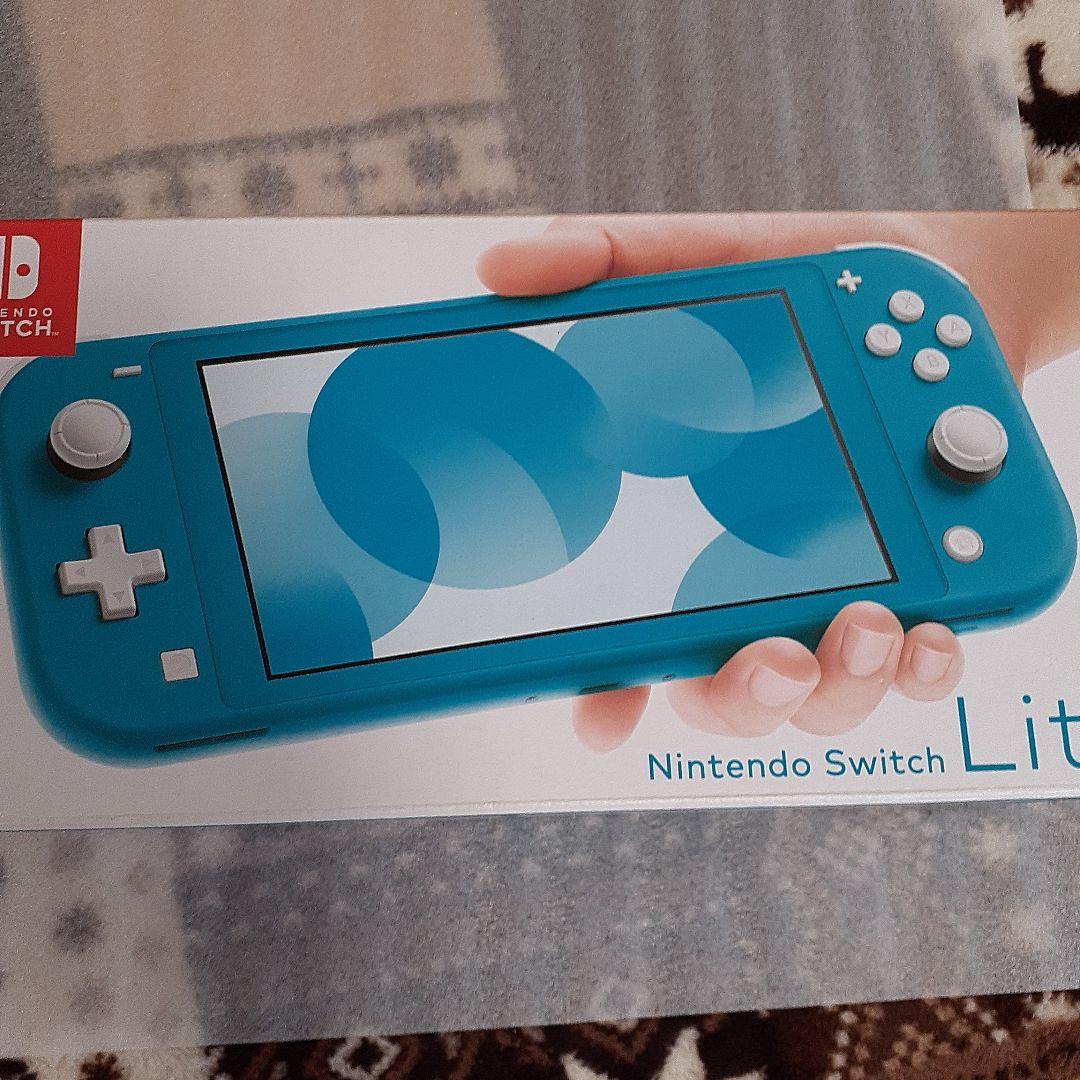 Nintendo Switch Lite ターコイズ　充電器+α