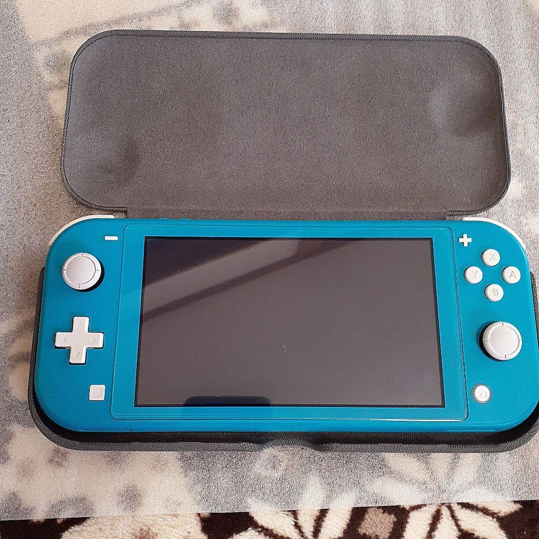 Nintendo Switch Lite ターコイズ　充電器+α