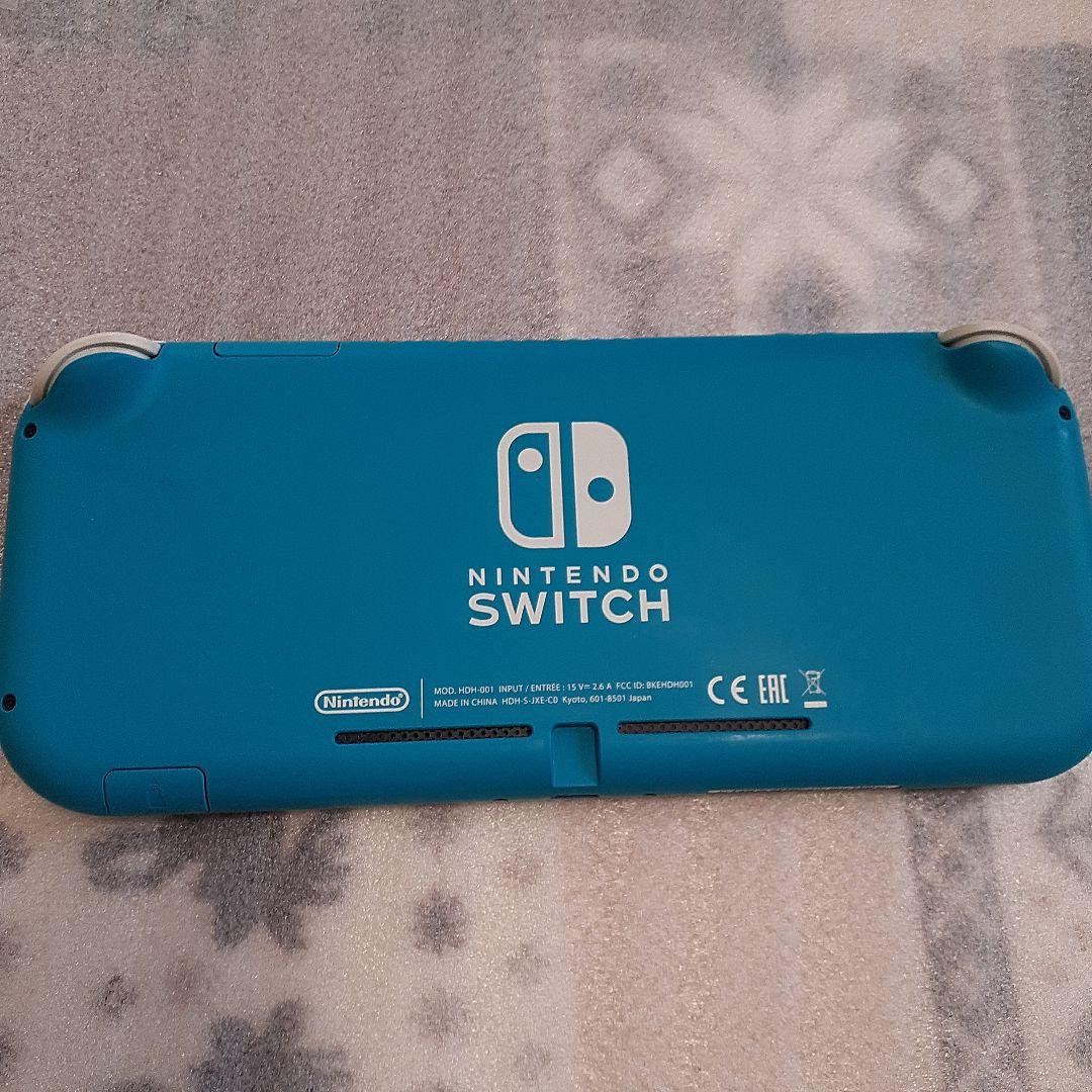 Nintendo Switch Lite ターコイズ　充電器+α