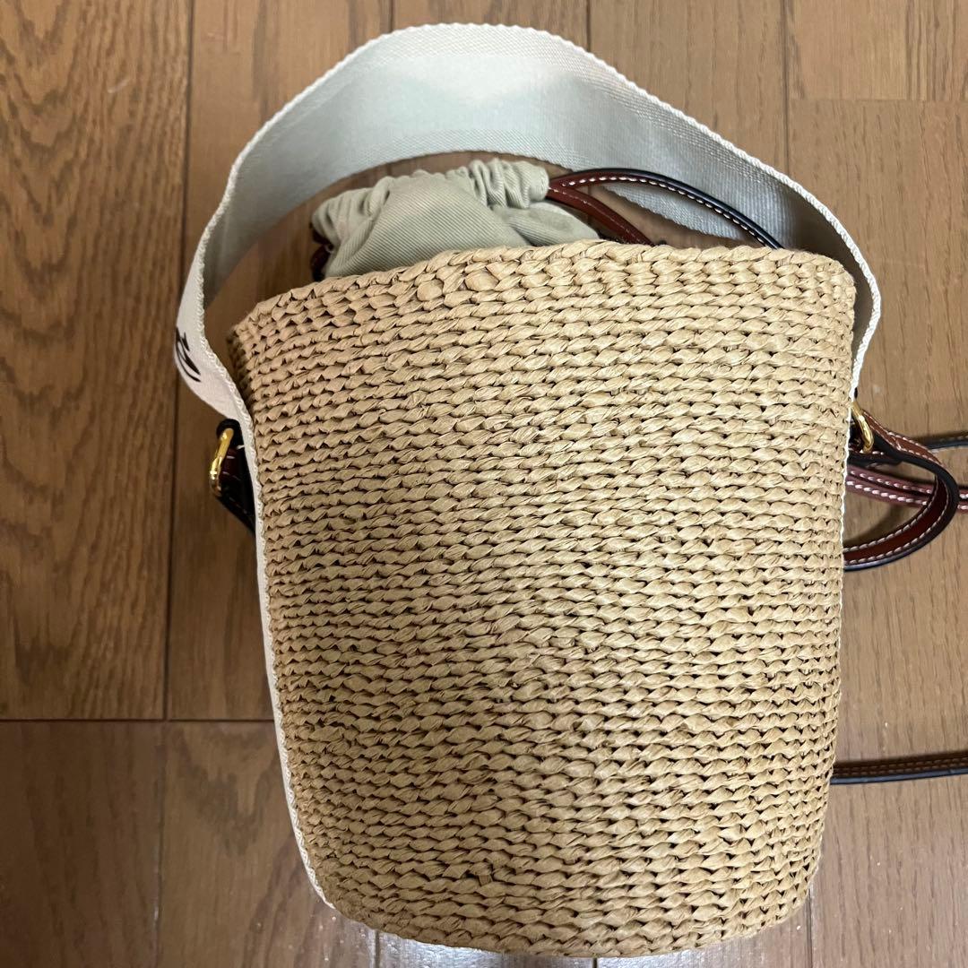 クロエ Chloe WOODYスモールバスケット かごバッグ