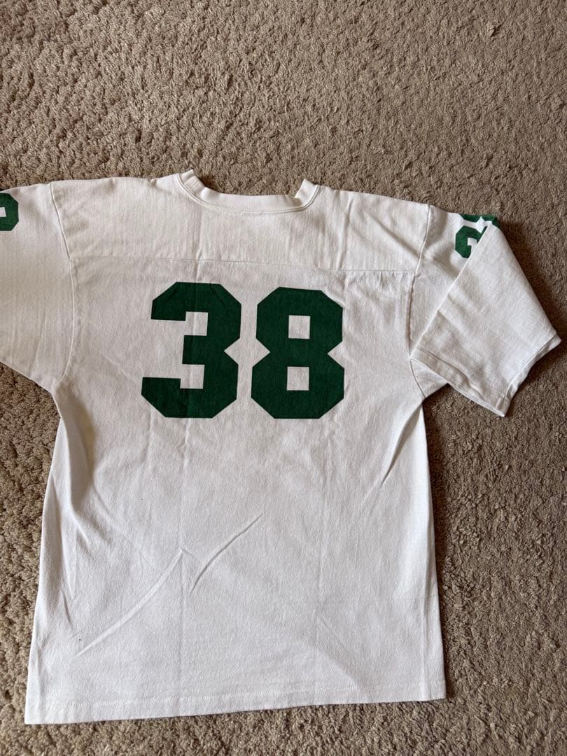 スタンダードカリフォルニアは別注　チャンピオン38 フットボールシャツ Lサイズ