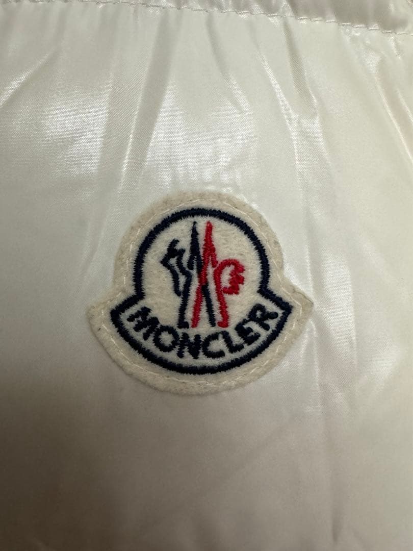 極美品 MONCLER \"GALENE\" 国内正規品 アイボリー系 サイズ0 S