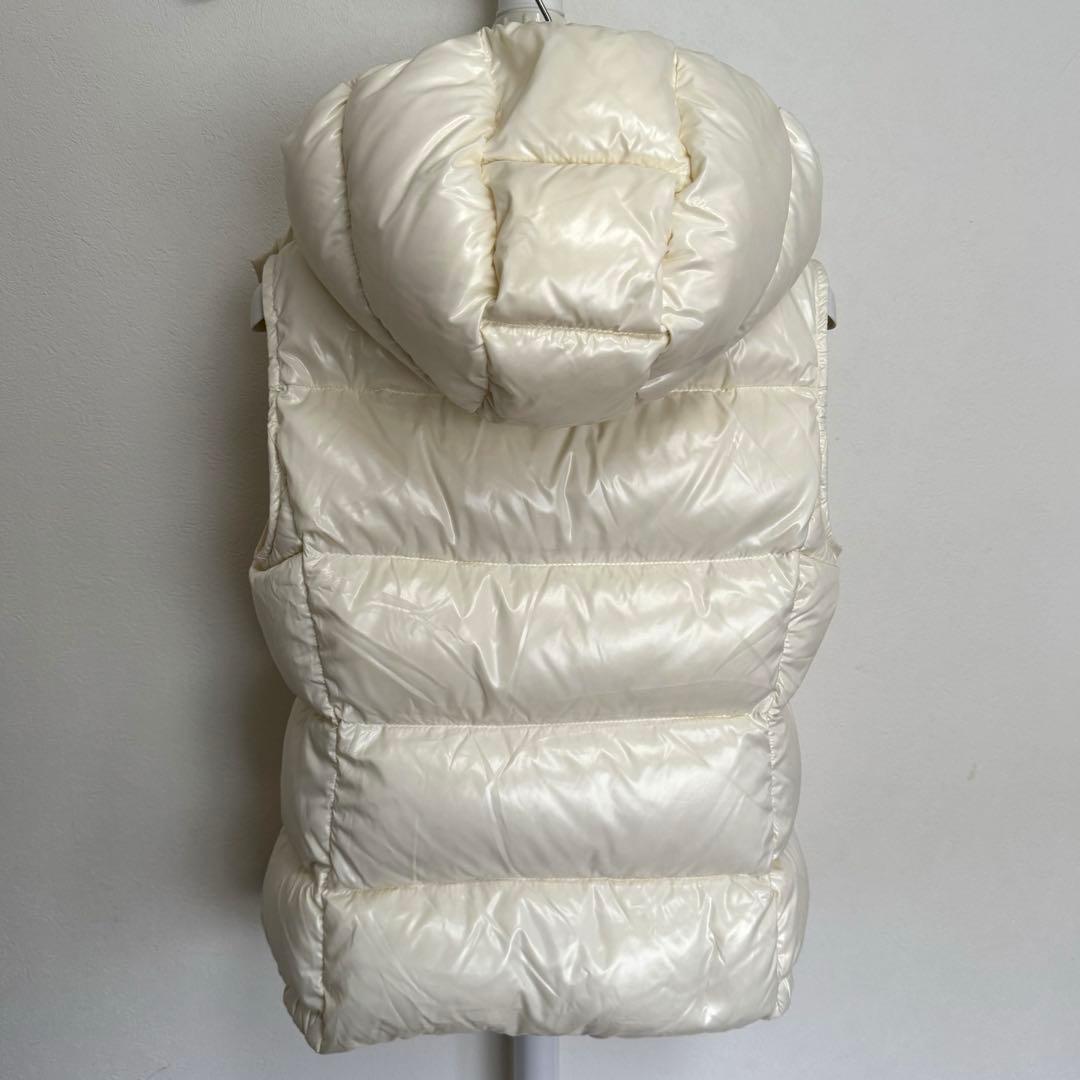 極美品 MONCLER \"GALENE\" 国内正規品 アイボリー系 サイズ0 S