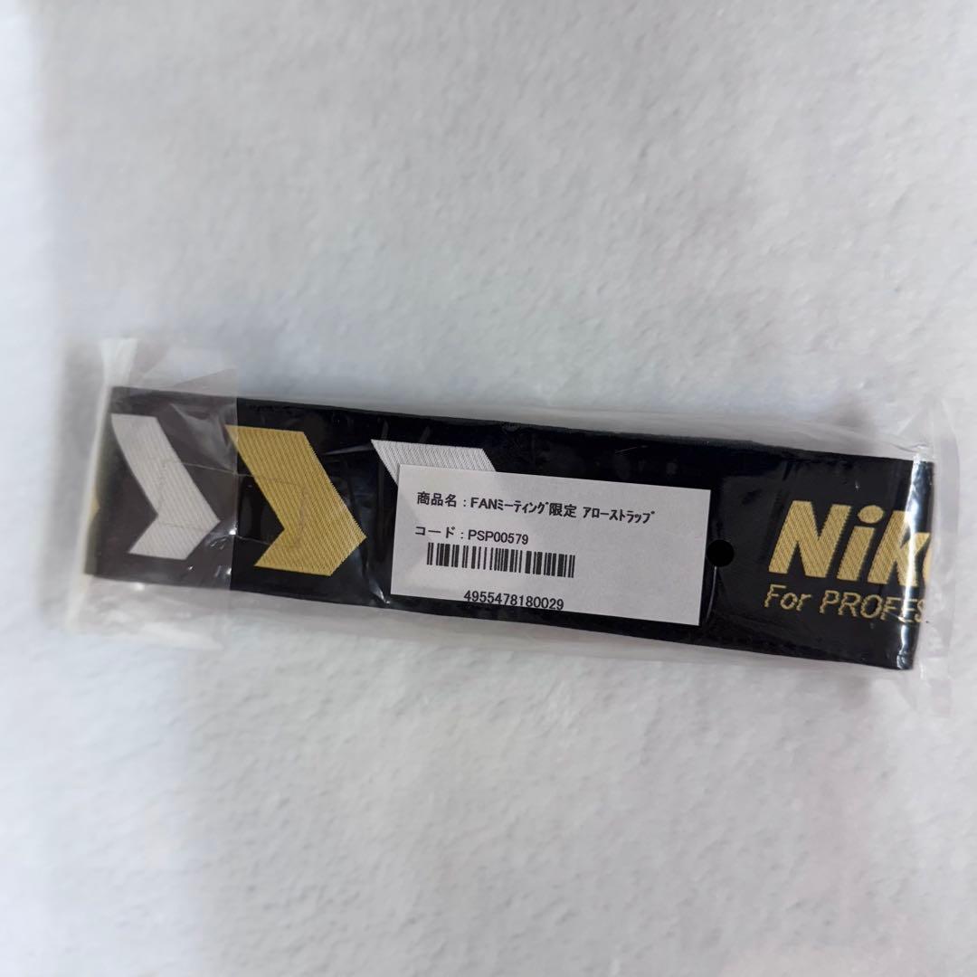 【希少】Nikon 100周年記念限定アローストラップ美品