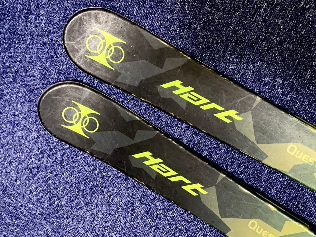 【おまけ付き】HART ジュニアスキー板　128cm ビンディングセット