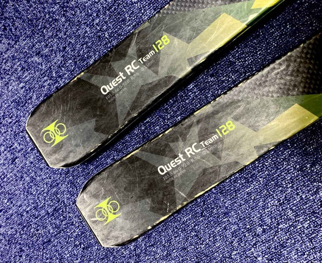 【おまけ付き】HART ジュニアスキー板　128cm ビンディングセット