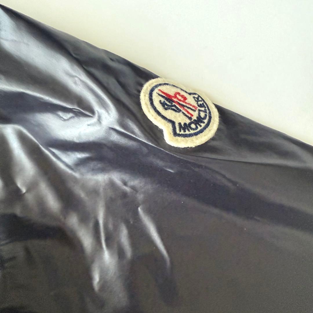 【子供服】MONCLER フード付きジャケット ネイビー130cm