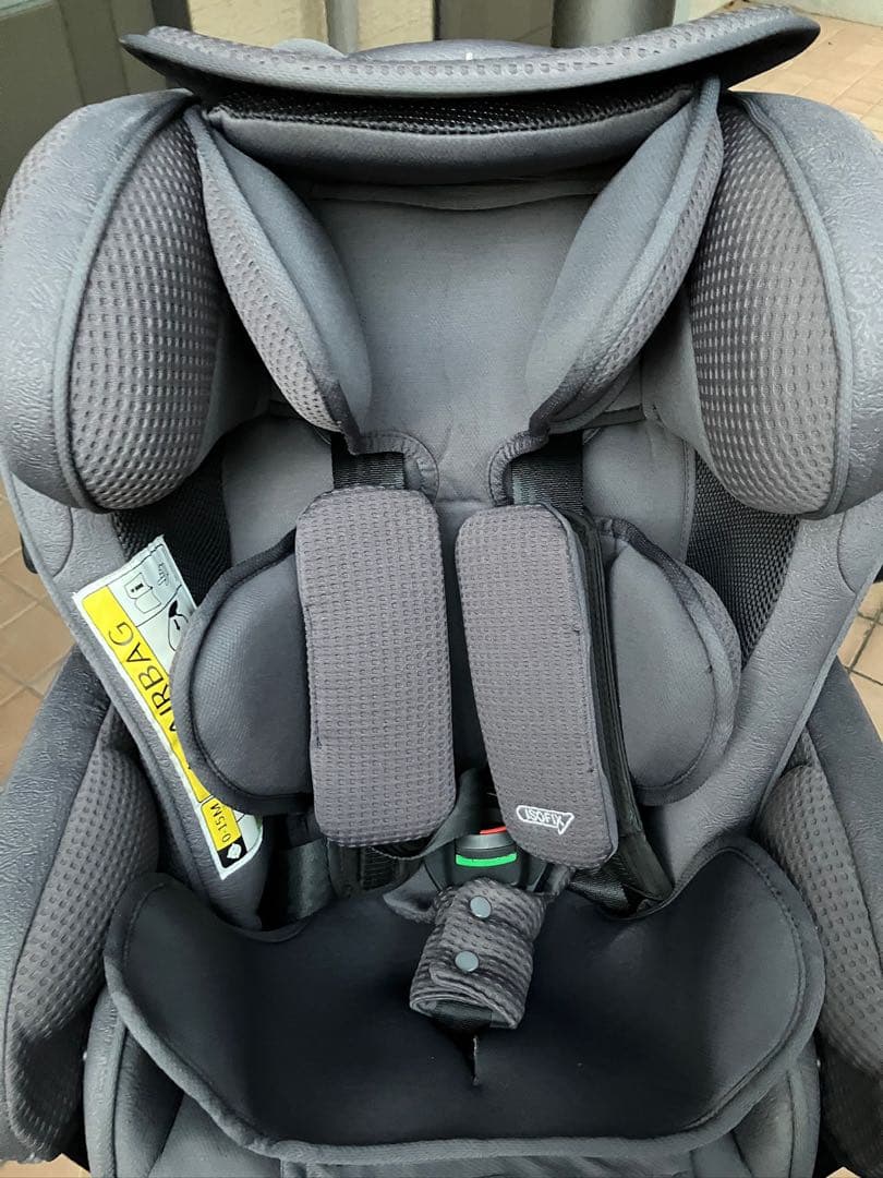 Aprica 車用チャイルドシート グレー