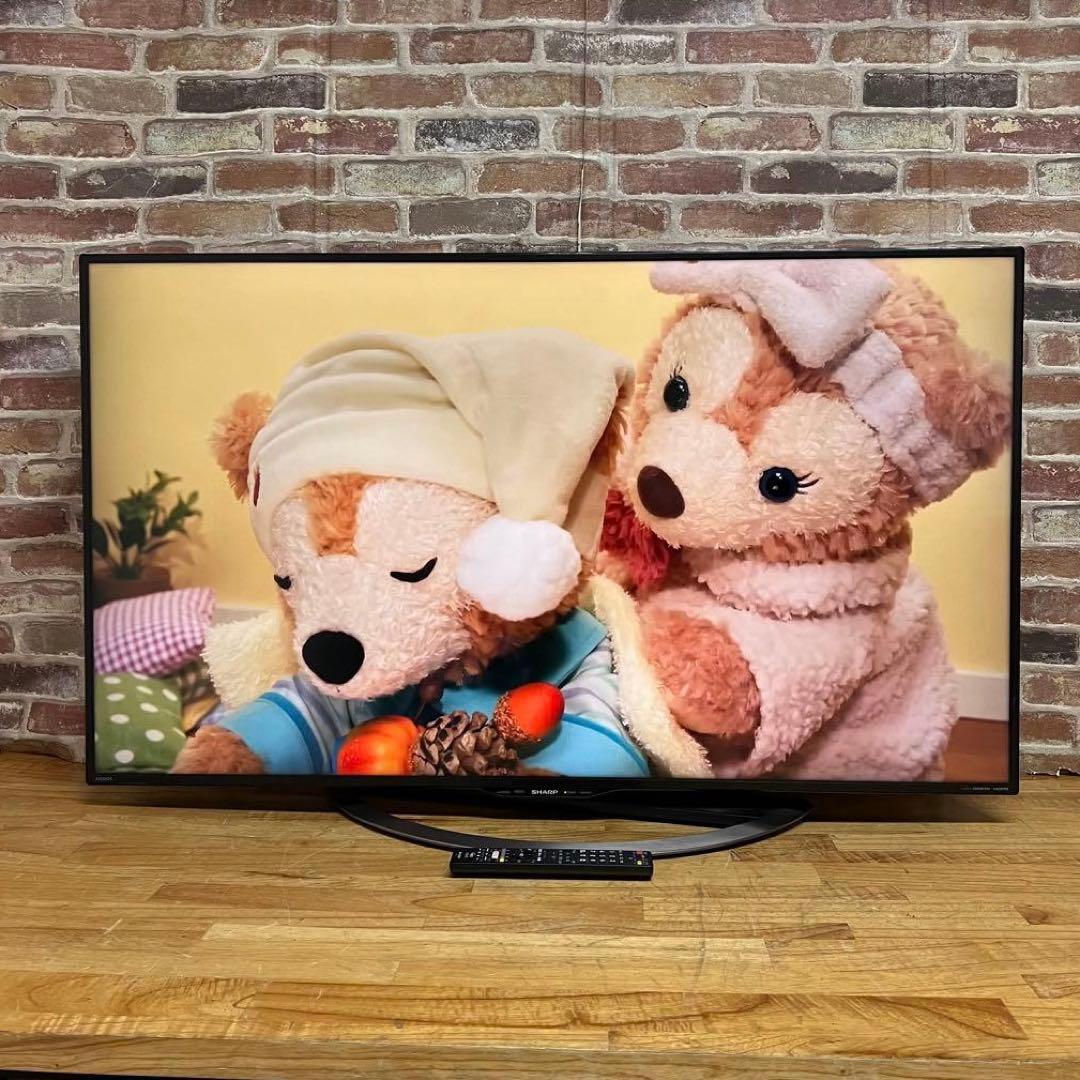 シャープ 50V型 4K 液晶テレビ AQUOS LC-50U45 動画アプリ○