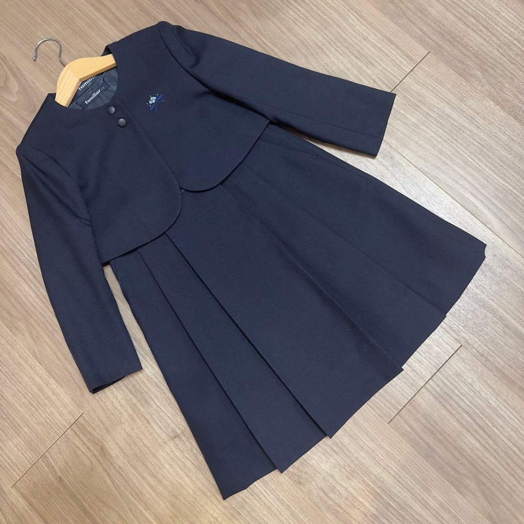 ファミリア　アンサンブル　115 ジャンパースカート　ボレロ