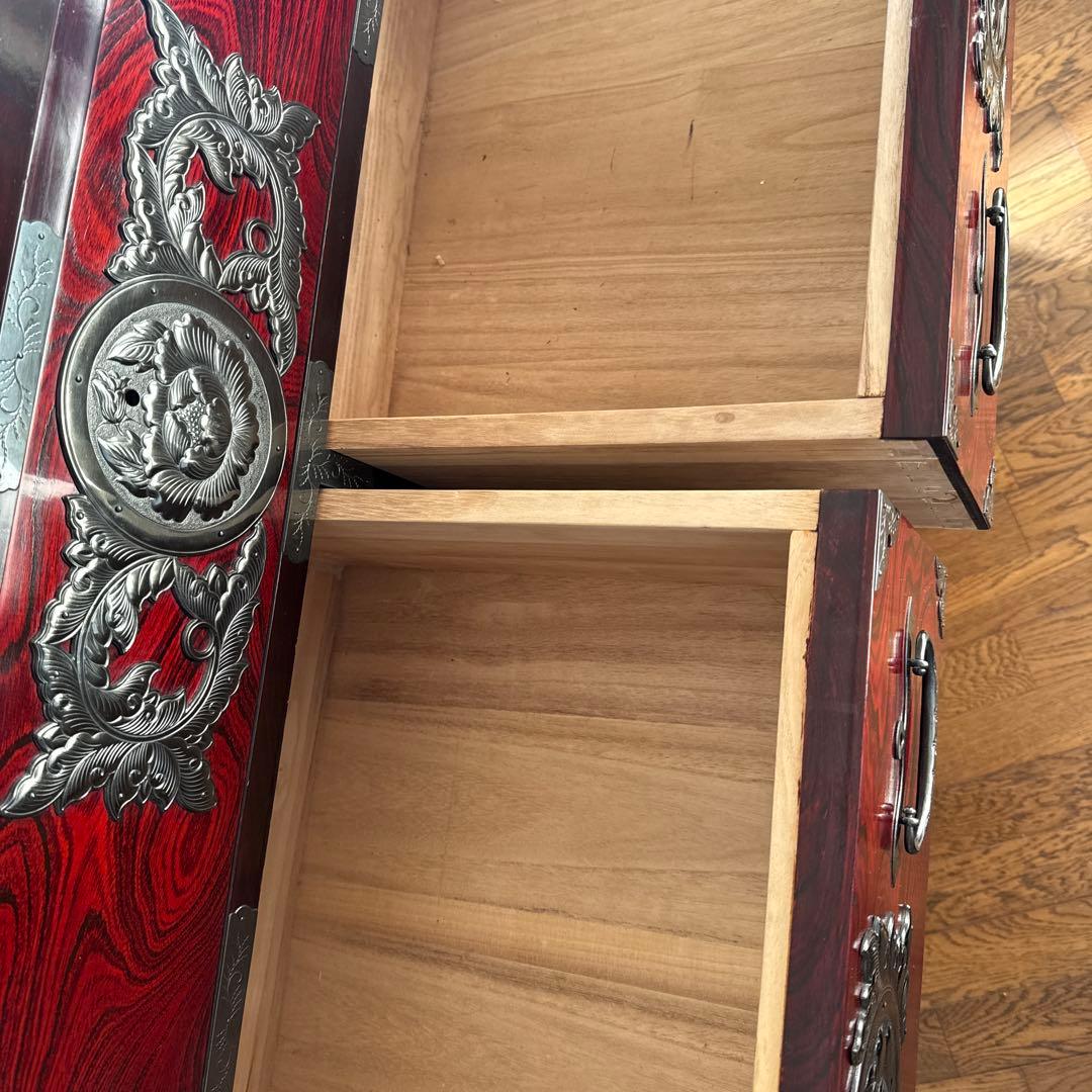仙台箪笥　船箪笥　木製箪笥