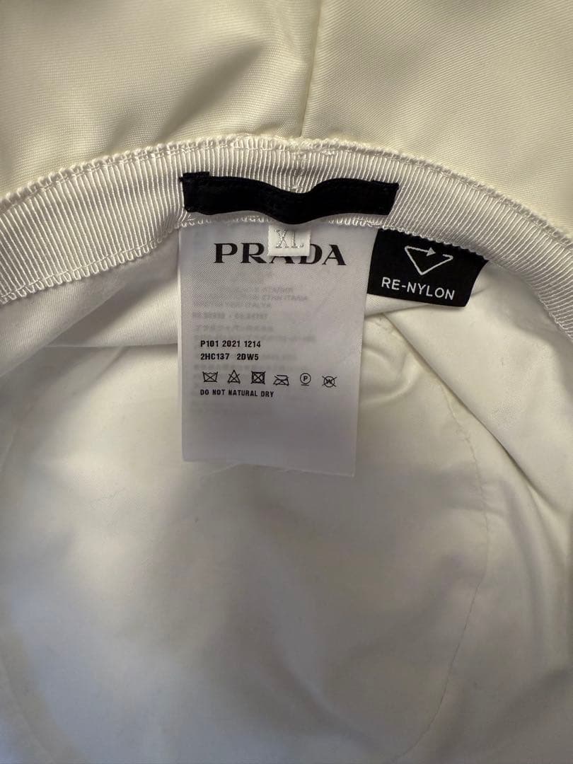 PRADA バケットハット　ラフシモンズ