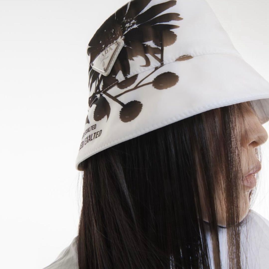 PRADA バケットハット　ラフシモンズ