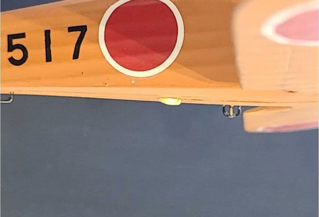 旧日本海軍 93式陸上中間練習機 赤とんぼリアルモーターライズ 1/48 完成品