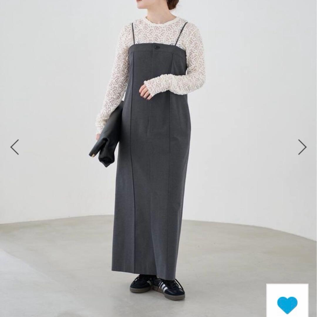 IENA ペーズリーストレッチレースプルオーバー