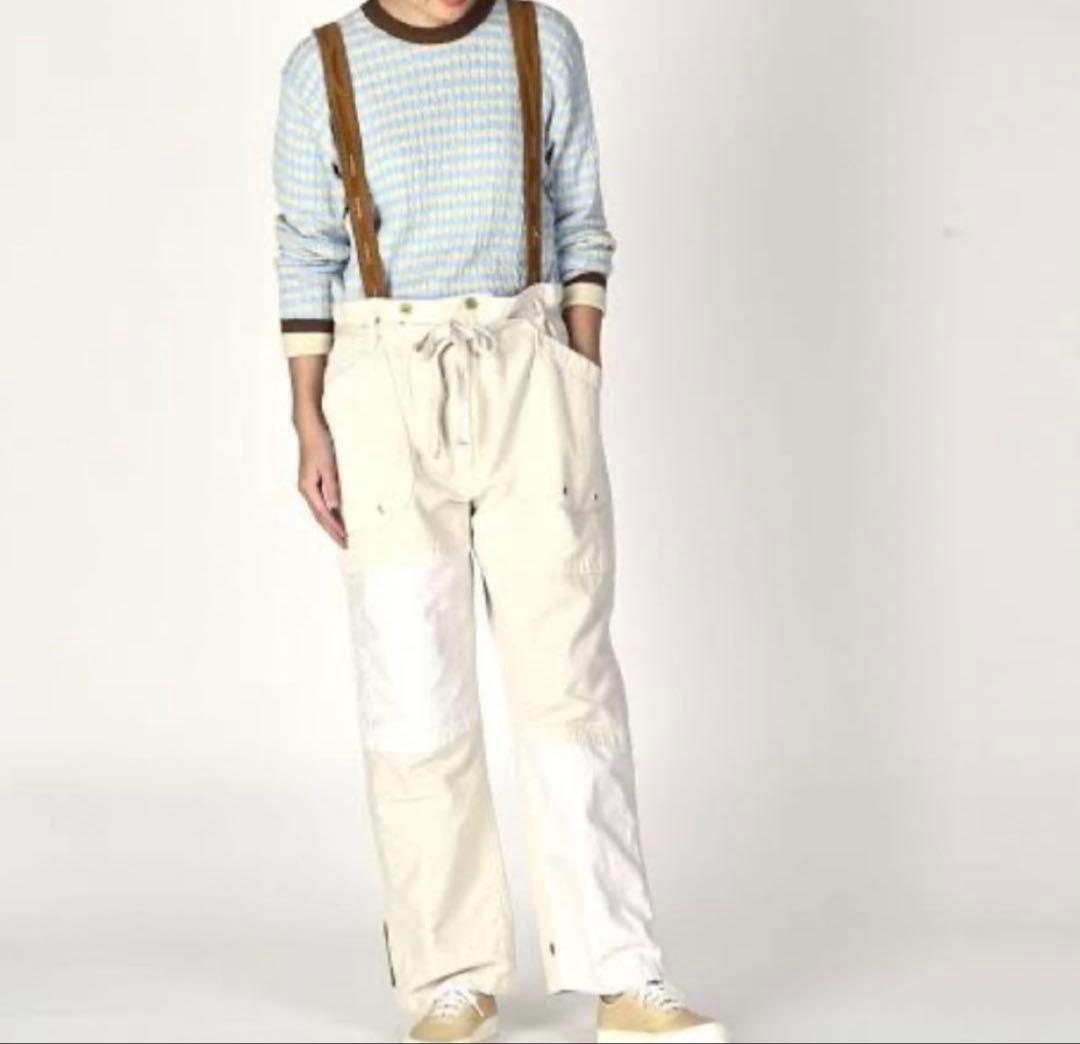 45r ヨットットパンツ/サロペット/パッチワーク