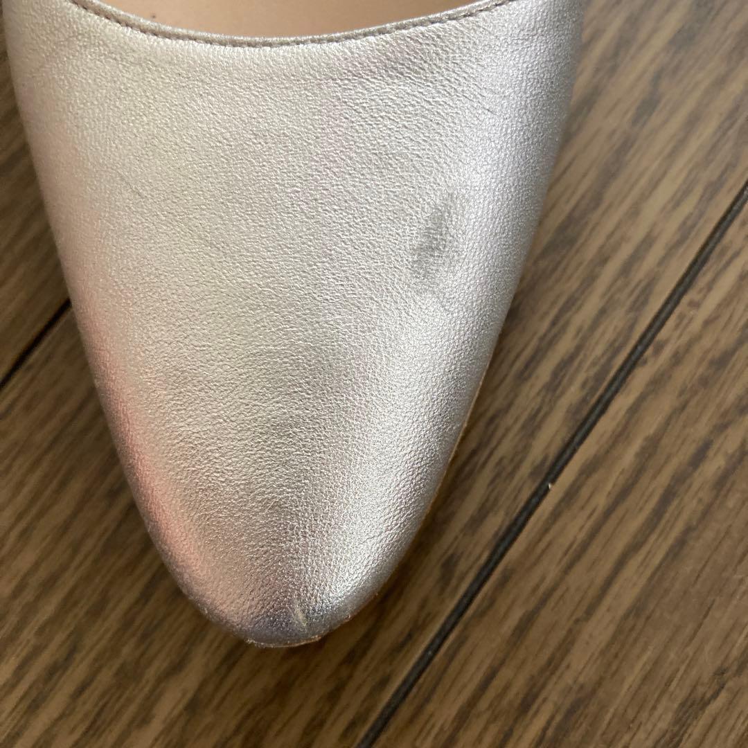 MANOLO BLAHNIK LISTONYシルバー