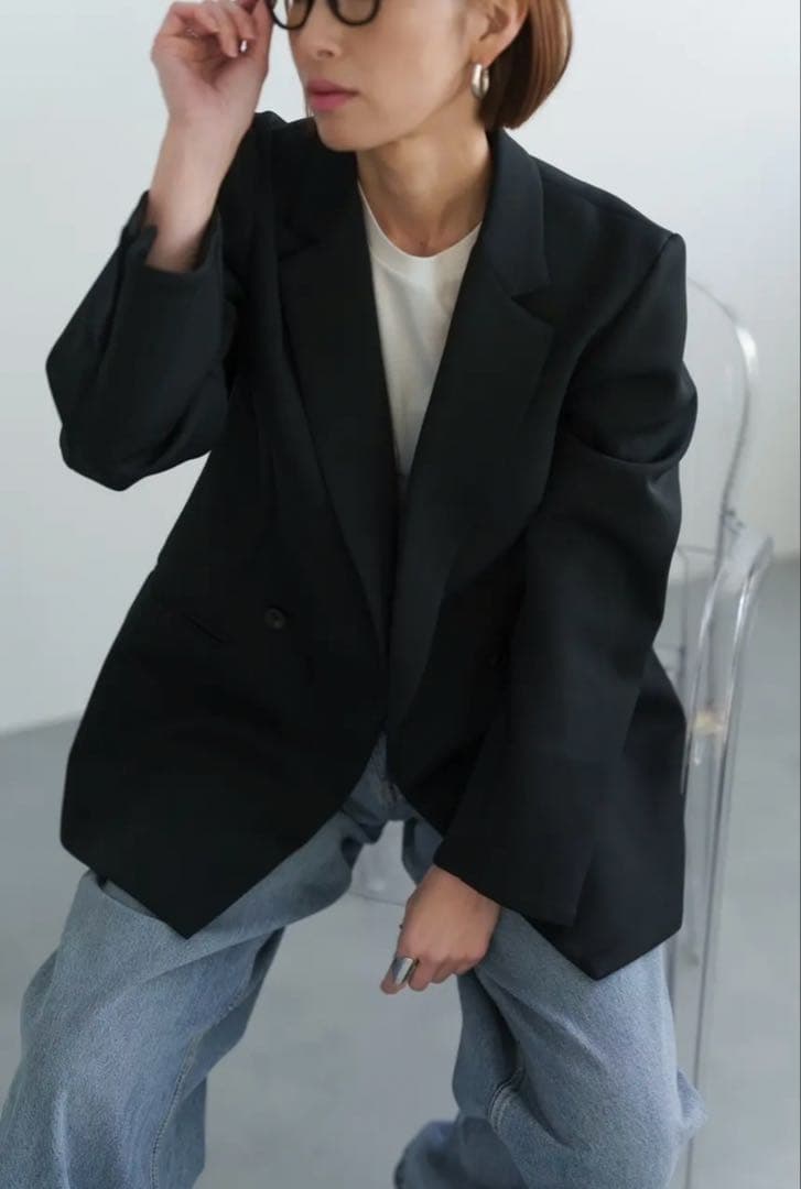 (最終価格)roughlow jacket(black) ラフロウ　ジャケット