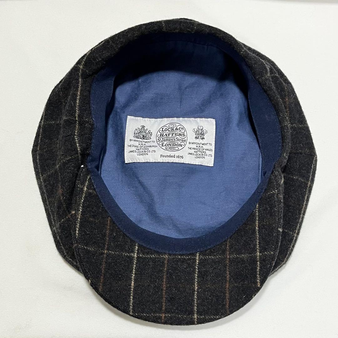 LOCK＆Co.HATTERS アルパカ混ウールキャスケット