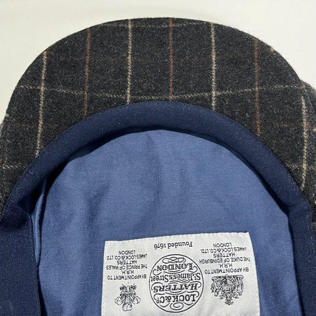 LOCK＆Co.HATTERS アルパカ混ウールキャスケット