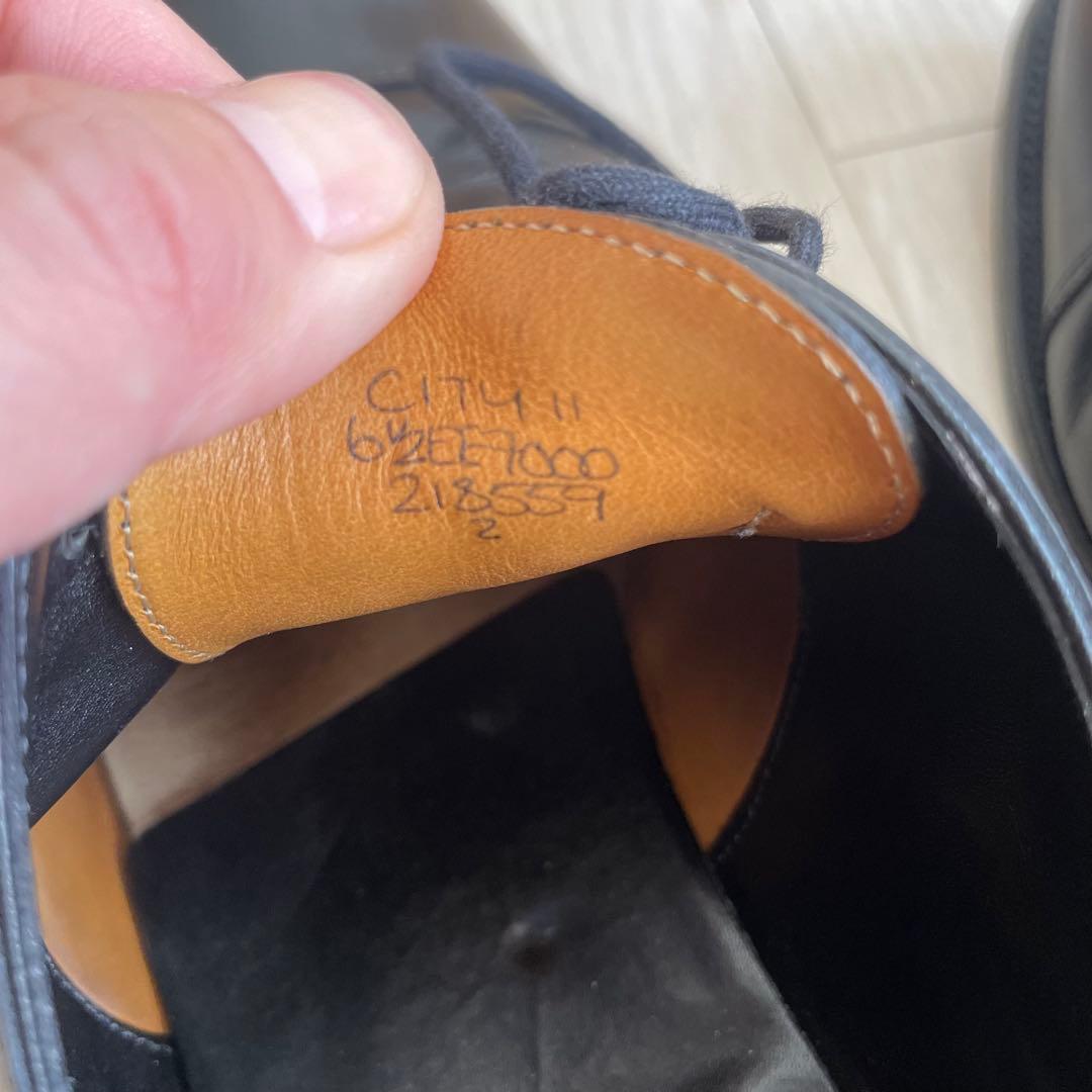 ジョンロブ　JOHN LOBB cityⅡ シティ2 ストレートチップ　革靴