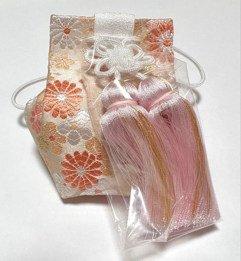 格安！【美品】新品未使用品　お宮参り小物6点セット　女の子　N O.17