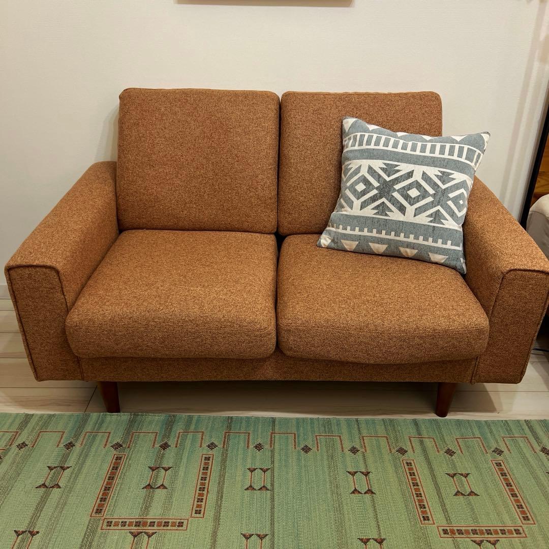 【出品期間11/6 9：00まで】NOCE 2人掛けソファ