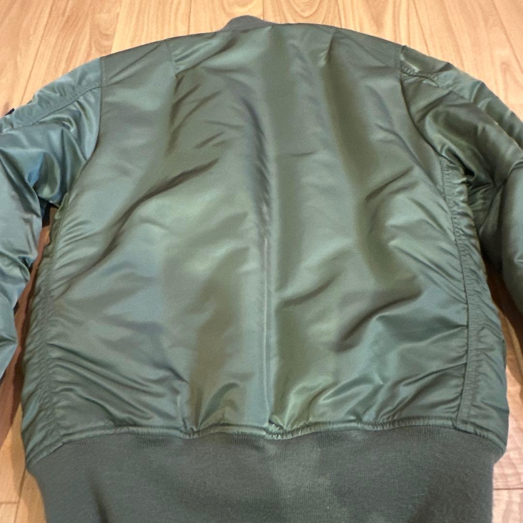 MA-1 alpha ma-1 グリーン　サイズS