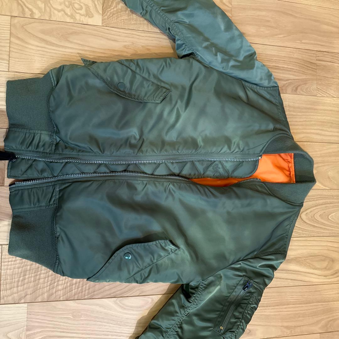 MA-1 alpha ma-1 グリーン　サイズS