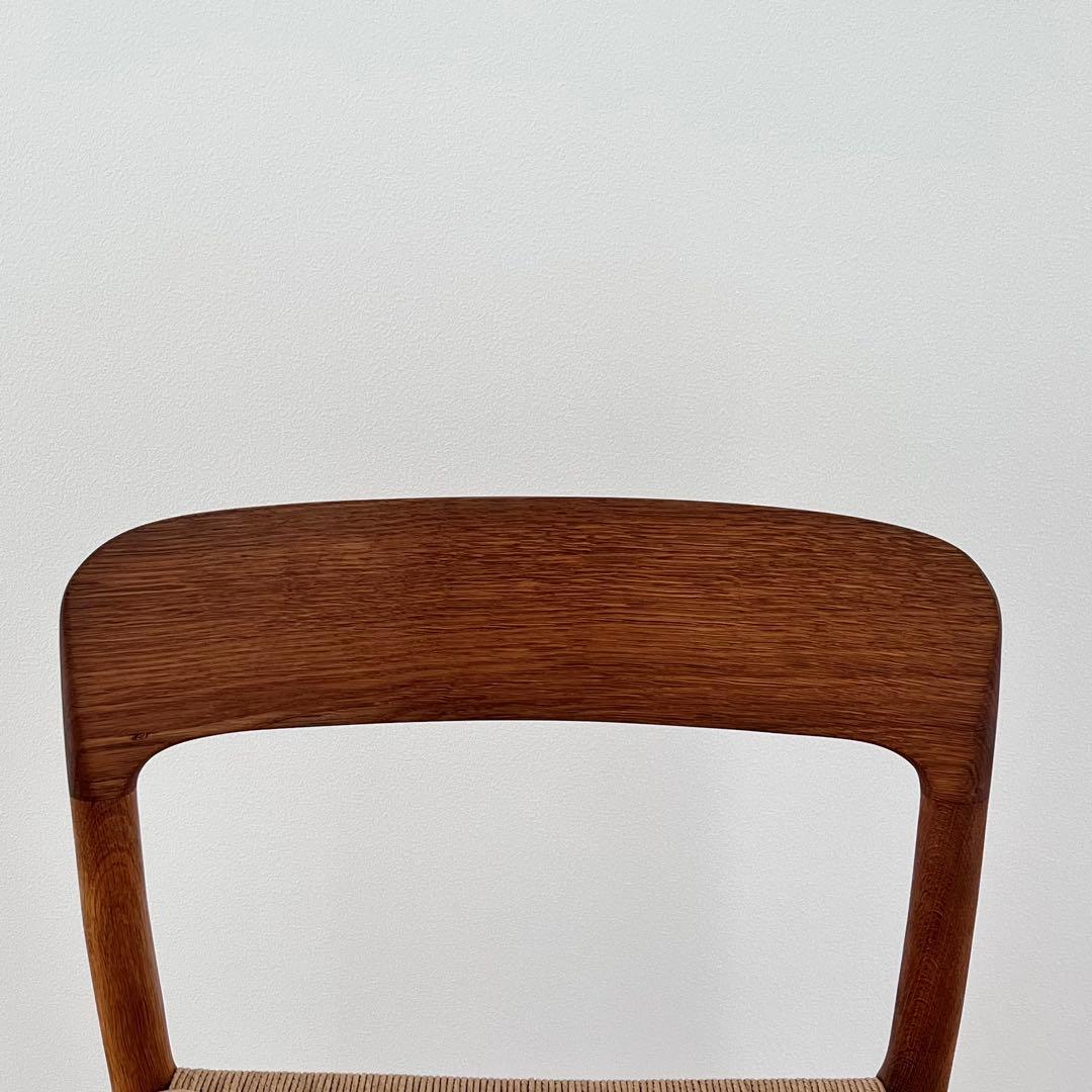 北欧ビンテージ　JLモラー　No.75 チェア　オーク　デンマーク家具