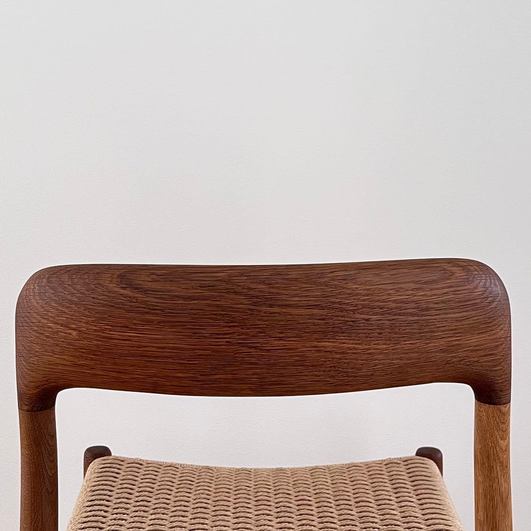 北欧ビンテージ　JLモラー　No.75 チェア　オーク　デンマーク家具