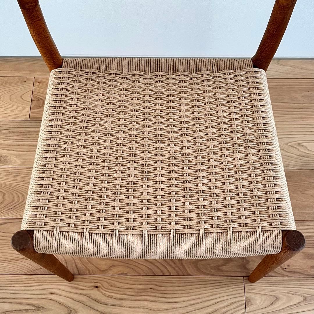 北欧ビンテージ　JLモラー　No.75 チェア　オーク　デンマーク家具