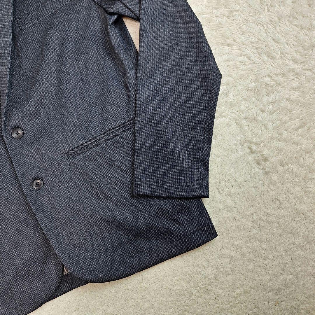 極美品✨LANVIN ストレッチスーツセットアップ 　デニムライク　50