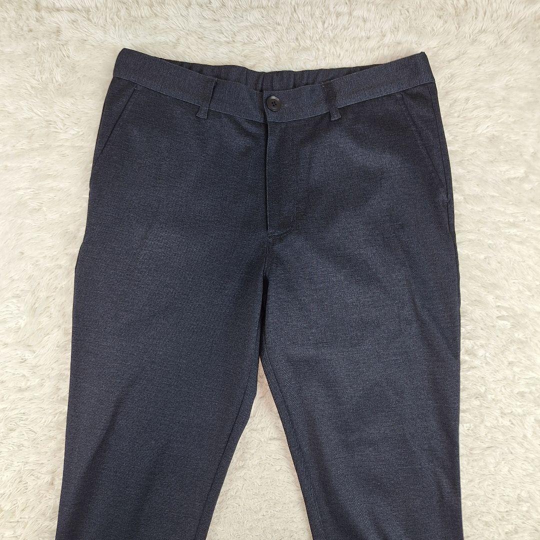 極美品✨LANVIN ストレッチスーツセットアップ 　デニムライク　50