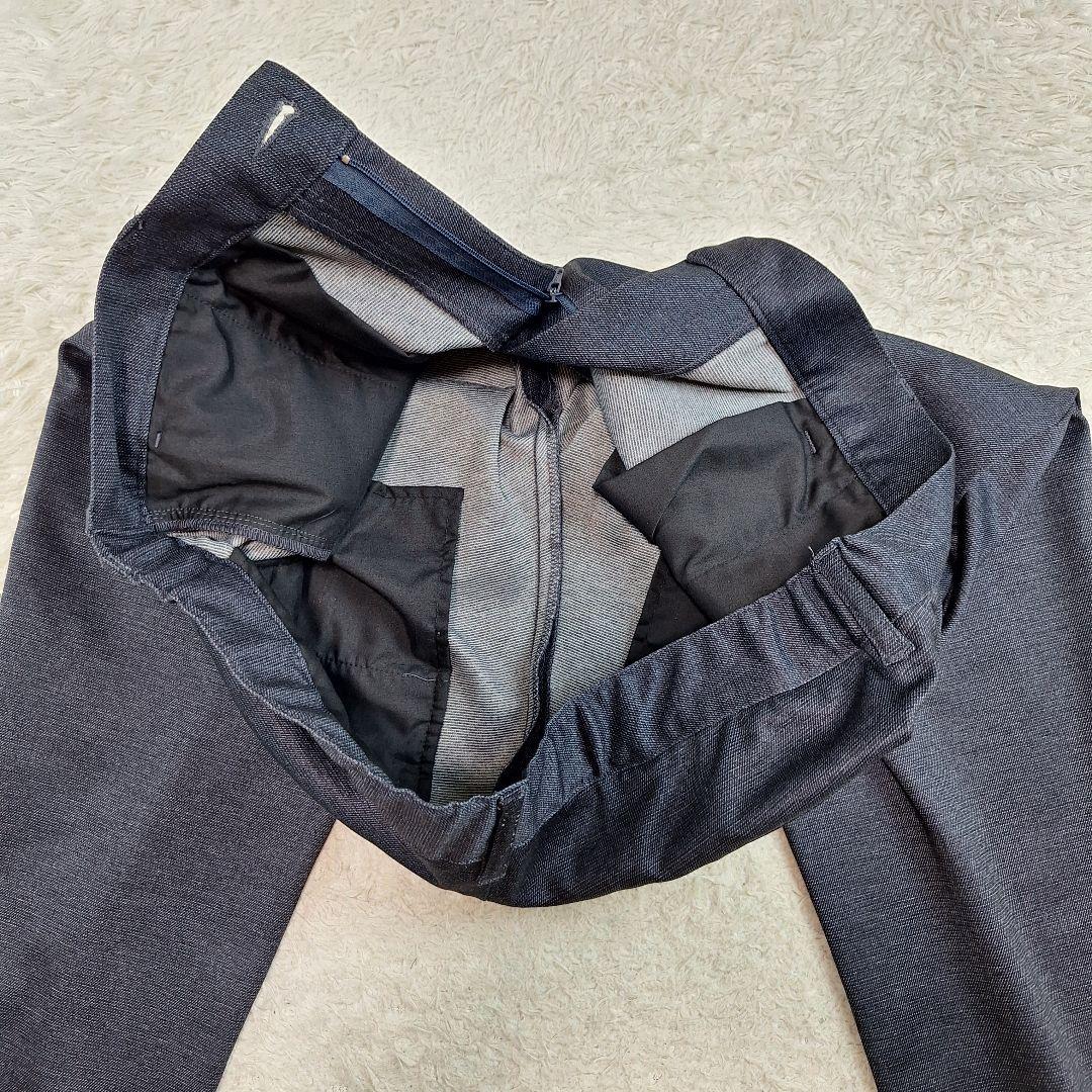 極美品✨LANVIN ストレッチスーツセットアップ 　デニムライク　50