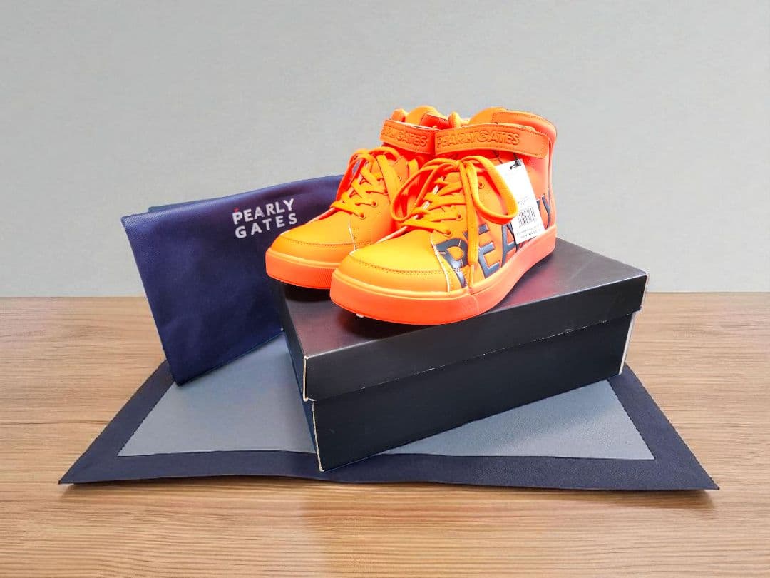 【新品未使用】PEARLY GATES ゴルフシューズ ミドルカット 27cm