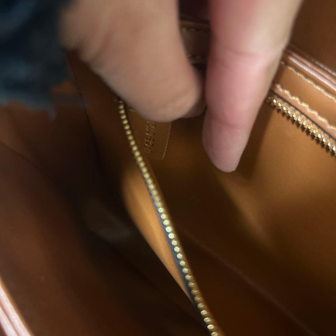 美品セリーヌ ショルダーバッグ 　トリオンフキャンバス