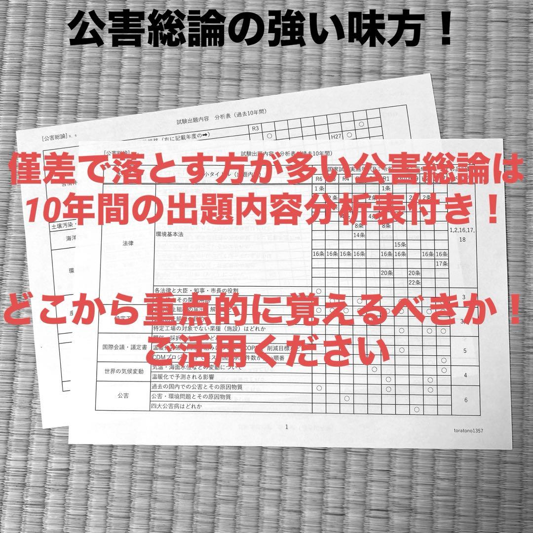 【これだけ合格ノート　水質１種】　公害防止管理者