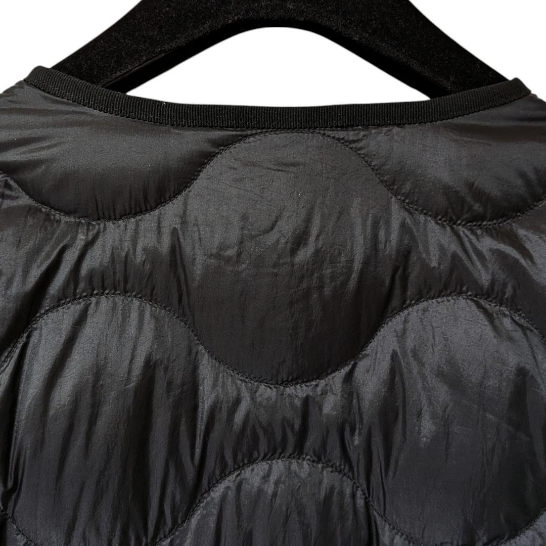 美品 ユニクロ セオリー ウルトラライトダウン ロングベスト ブラック XL