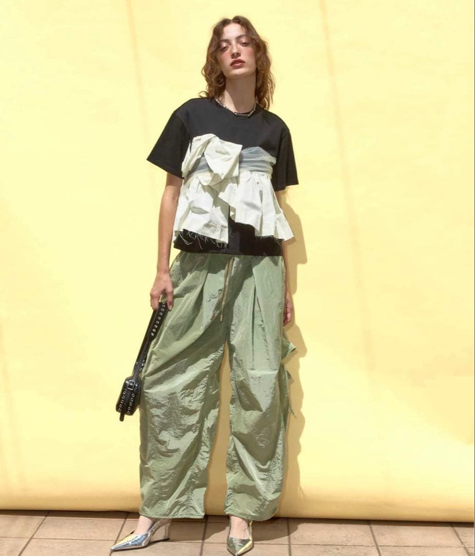 パンツ Side Zipper Parachute PantsMAISONSPECIAL