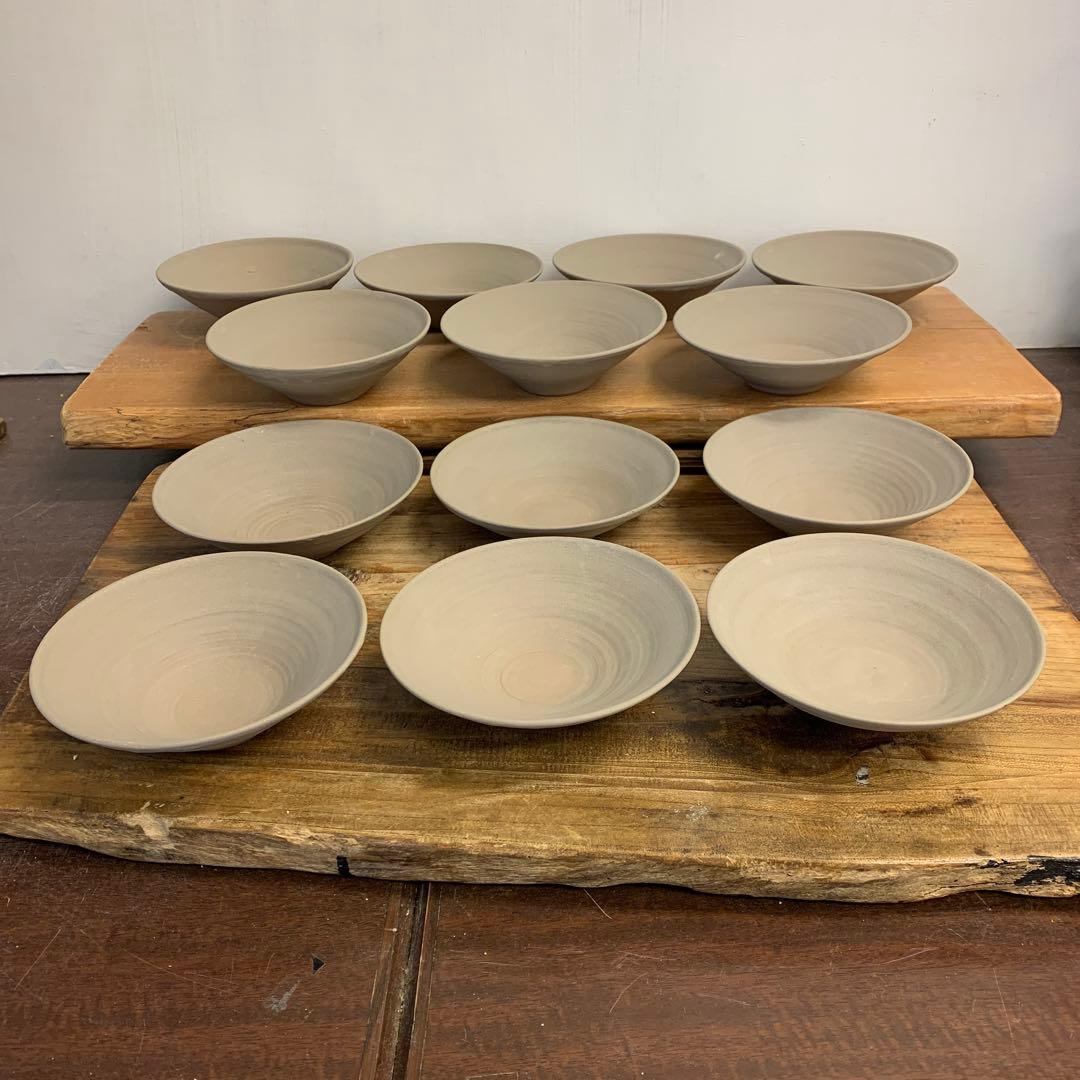 お買い得！SALE！不揃い商品　浅鉢13個13.5cm位窯点有　169